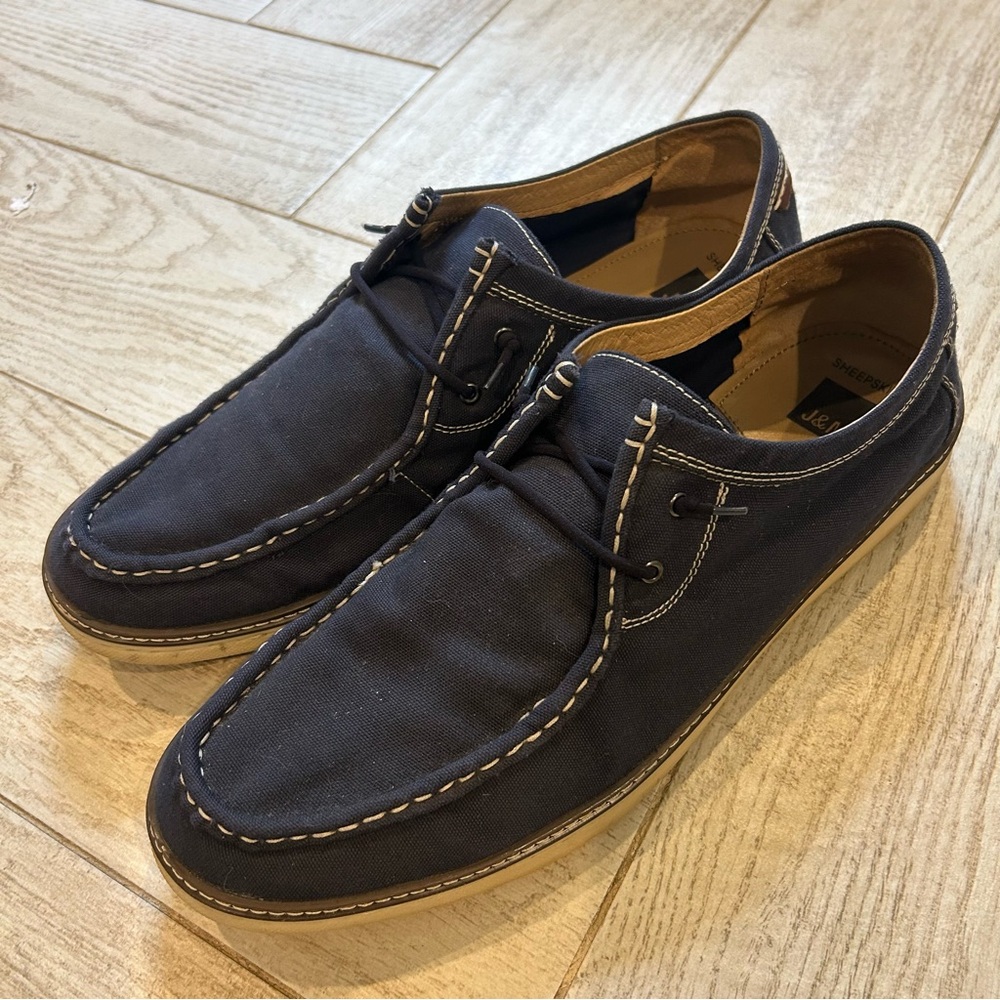 Johnston & Murphy McGuffey Two-Eye Moc Loafer Size 14